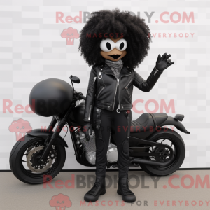 Black Medusa mascot costume...