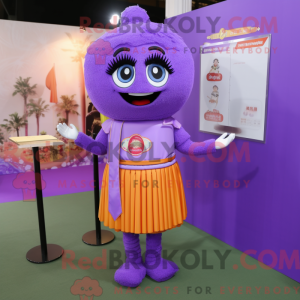 Purple Pad Thai mascot...