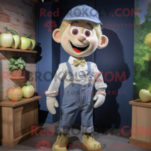 Creme æble maskot kostume...