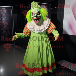 Lime Green Evil Clown...