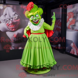 Lime Green Evil Clown...