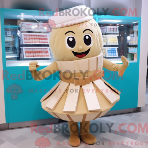 Tan Candy Box mascot...