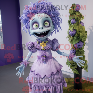 Lavendel Zombie maskot...