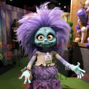 Lavendel Zombie maskot...