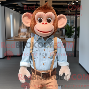Figura de máscara de macaco...