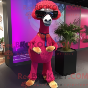 Magenta Camel mascot...
