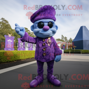 Purple Graveyard maskot...