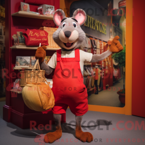 Red Ratatouille mascot...