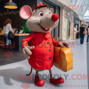 Red Ratatouille mascot...