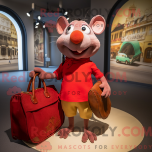 Red Ratatouille mascot...