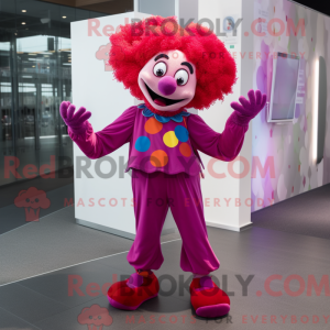 Máscara de proteção magenta...