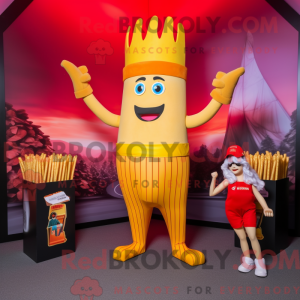 French Fries mascot costume...