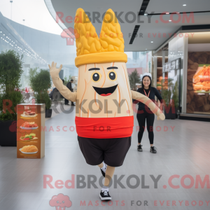 French Fries mascot costume...