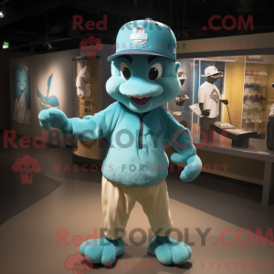 Cyan Pendant Maskottchen...