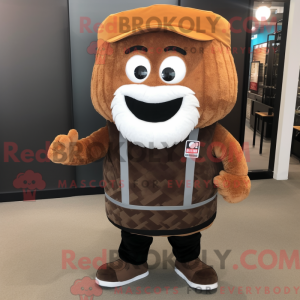 Brown Cupcake mascot...