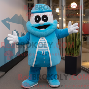 Sky Blue Chief mascot...
