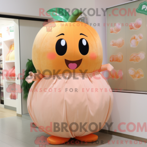 Peach Pumpkin maskot...