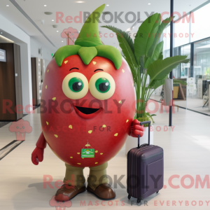 Olive Strawberry maskot...