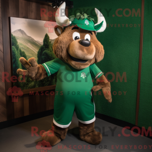 Forest Green Bull maskot...