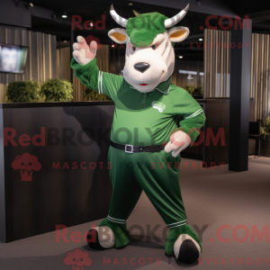 Forest Green Bull maskot...