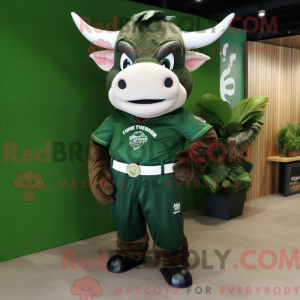 Forest Green Bull maskot...