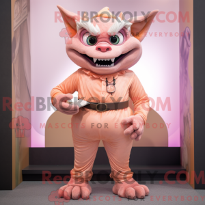 Peach Gargoyle mascot...