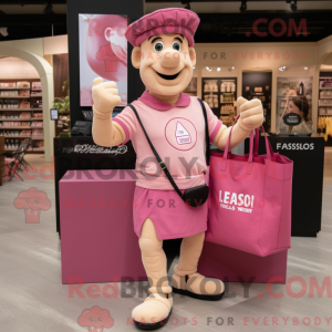 Pink Cæsar Salat maskot...