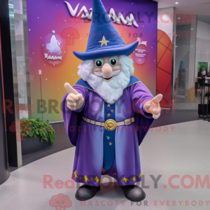 Tovenaar mascotte kostuum...