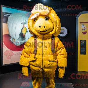 Yellow Momentum mascot...