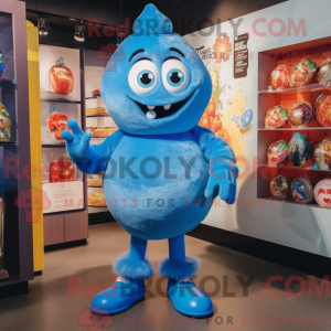 Blue Shakshuka mascot...