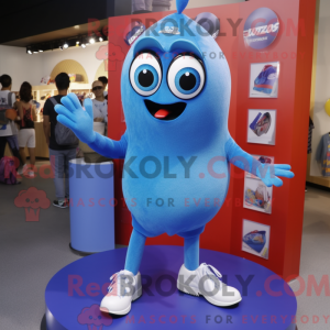 Blue Shakshuka mascot...