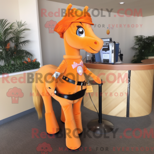 Maskottchenkostüm Orange...