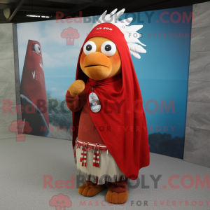 Red Chief mascot costume...