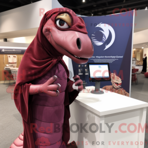 Maroon Parasaurolophus...