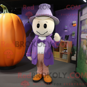 Lavender Pumpkin mascot...