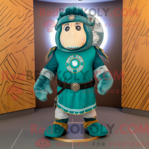 Teal Celtic Shield...