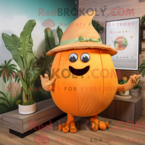 Orange Turnip mascot...
