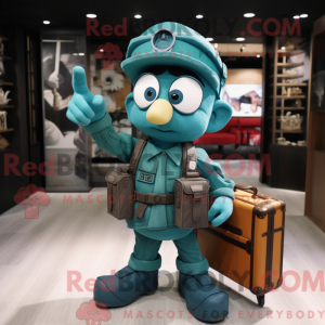 Postava maskota Teal...