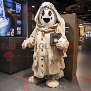 Tan Ghost Maskottchen...