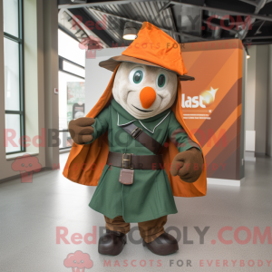 Rust Irish Flag mascot...