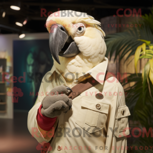 Figura de máscara de arara...