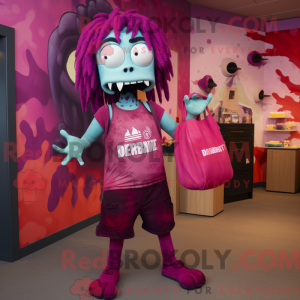 Magenta Undead máscara...