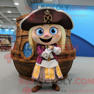 Uma figura de máscara de...