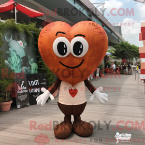 Rust Heart Shaped Balloons...