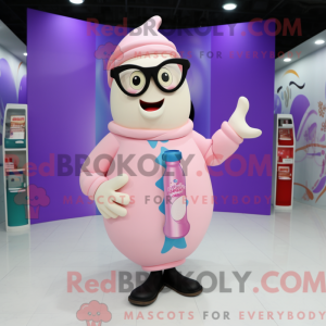 Postava maskota Pink Bottle...