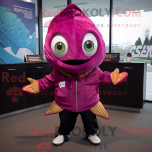 Postava maskota Magenta...