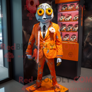 Orange Undead maskot...