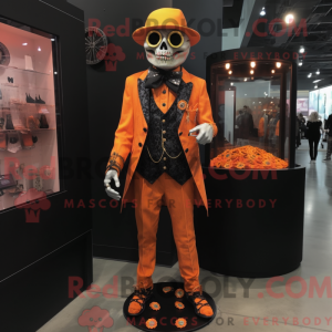 Orange Undead mascot...