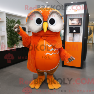 Maskotka Orange Owl...
