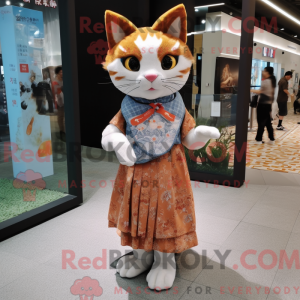 Cat mascot costume...